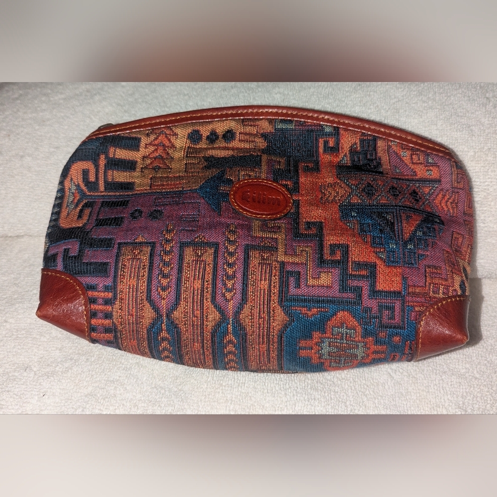Kilim Colorful Patterned Clutch